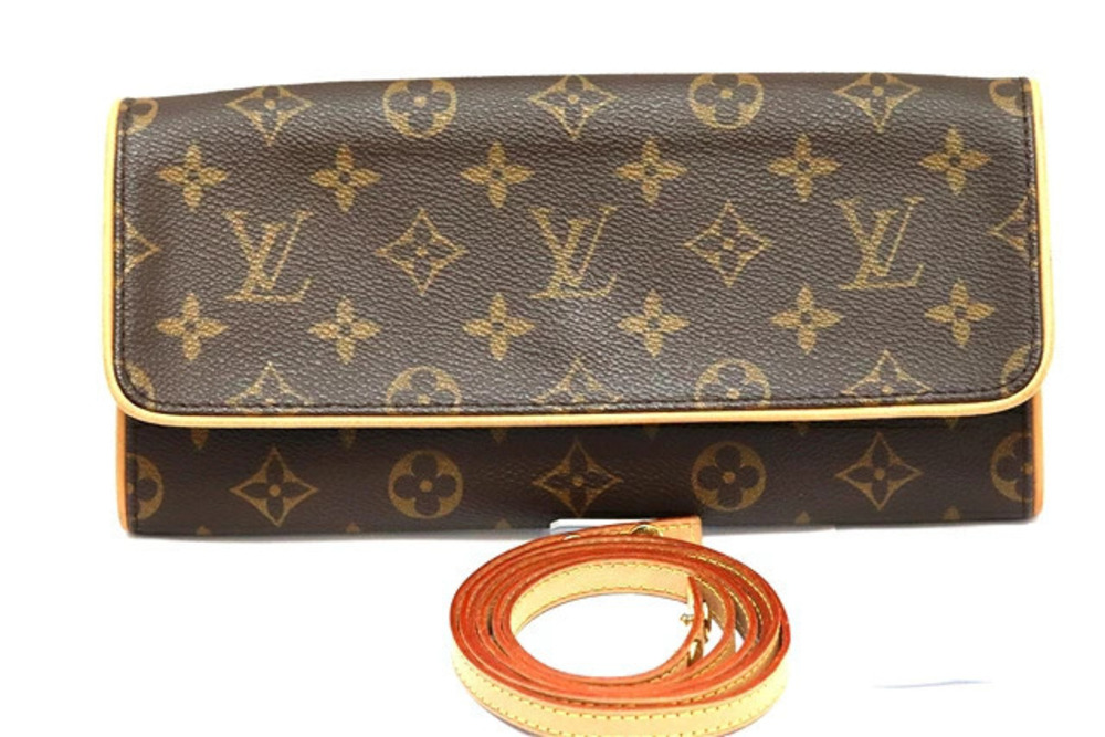 LOUIS VUITTON Pochette Twin Bag Shoulder Monogram